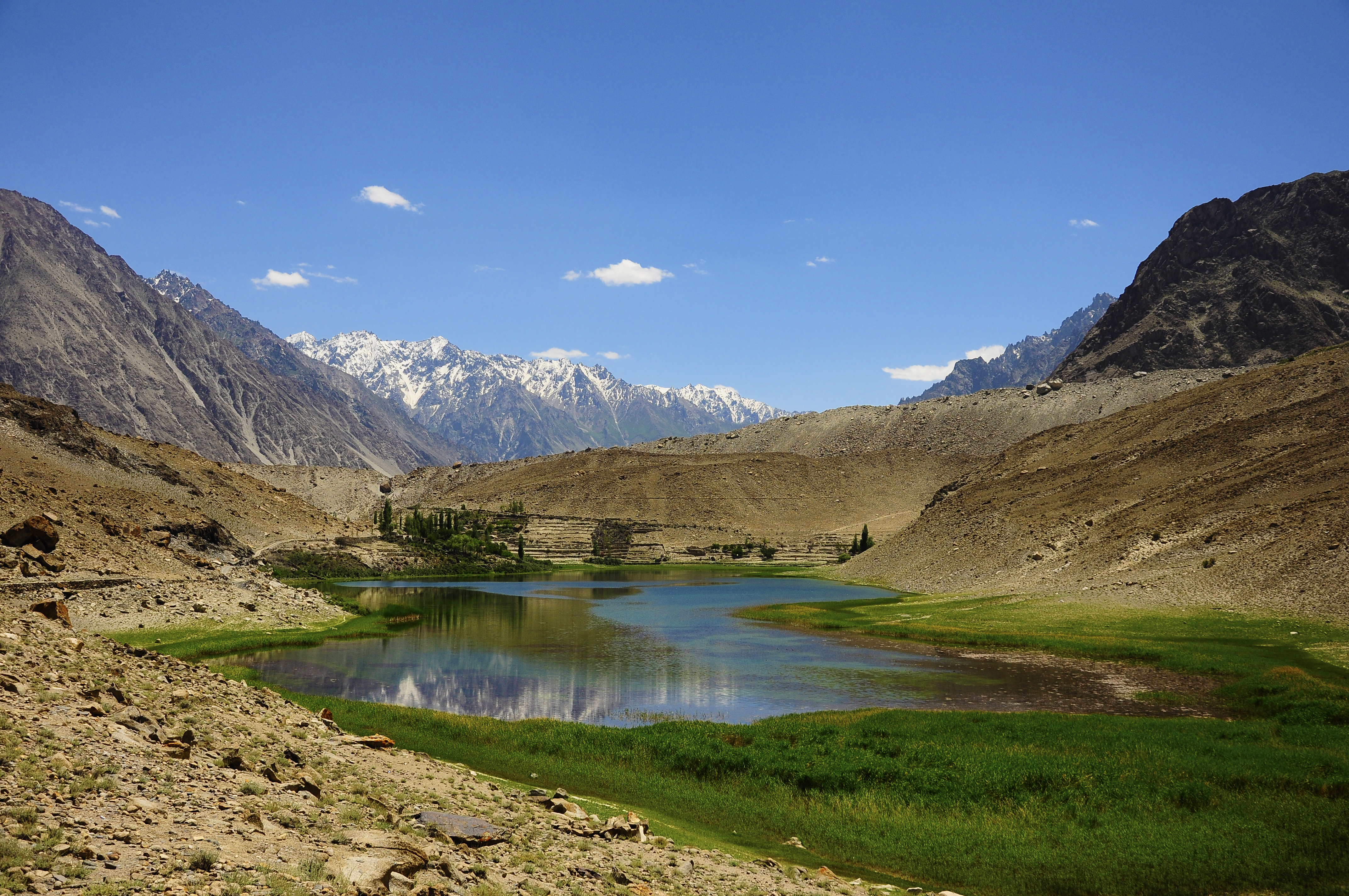 Basho Valley waterfall in Gilgit-Baltistan