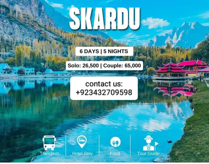 Basho Valley waterfall in Gilgit-Baltistan